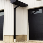 2 garage doors side by side